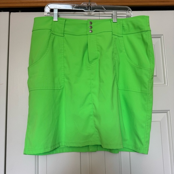 Jofit Skort Womens Lime Green Tennis Golf Skort - Picture 1 of 7
